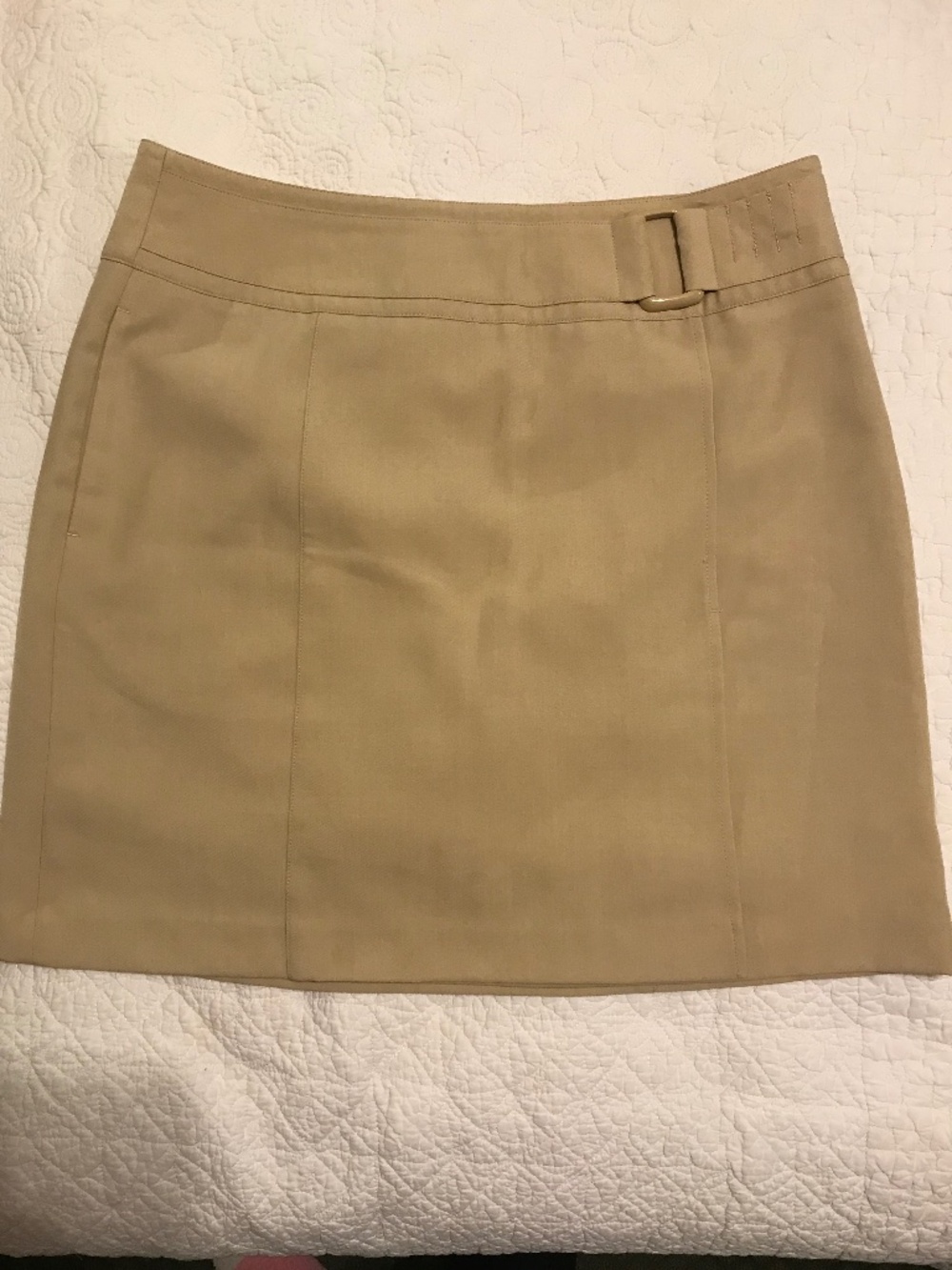 EP Pro khaki golf skort with buckle detail (12)
